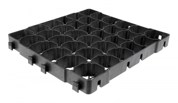 Paddockplatten ohne Unterbau, 38,5 x 38,5 x 4 cm