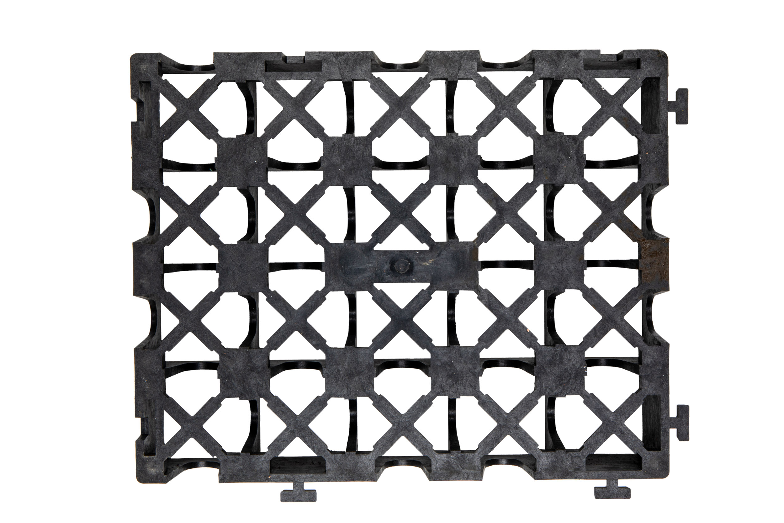 Paddockplatten mit Unterbau, 46 x 47 x 10 cm