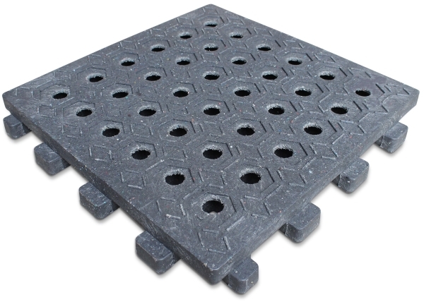 Paddockplatten ohne Unterbau, 50 x 50 x 5 cm