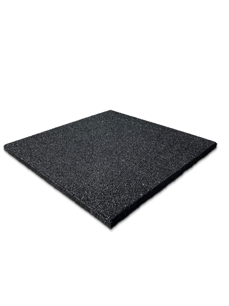 Fallschutzmatten Outdoor, 50 x 50 x 2,5 cm, schwarz